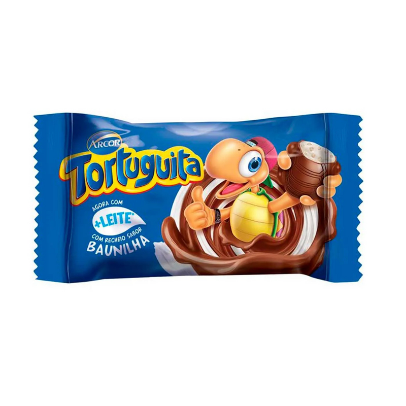 TORTUGUITA AO LEITE 15,5 GR - Display 24un