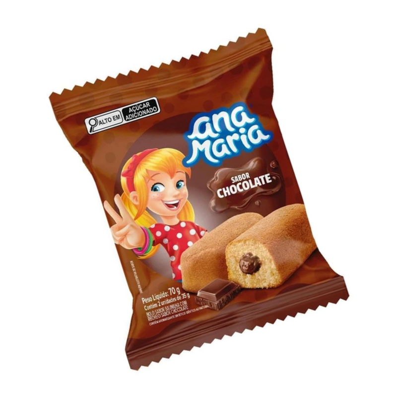 Bolinho Ana Maria Chocolate 70g