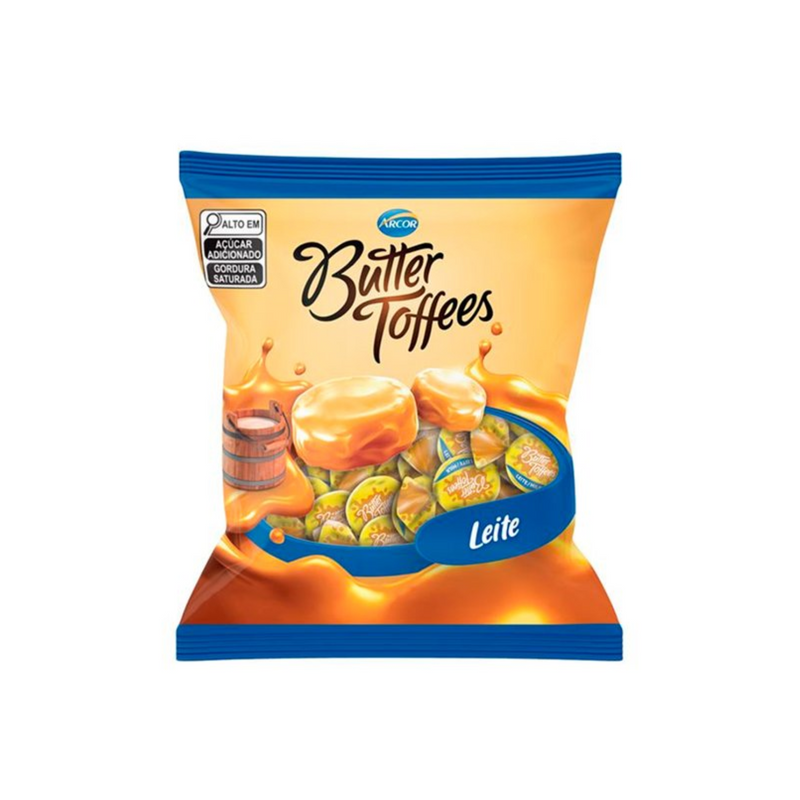 Bala Butter Toffees Leite 400g
