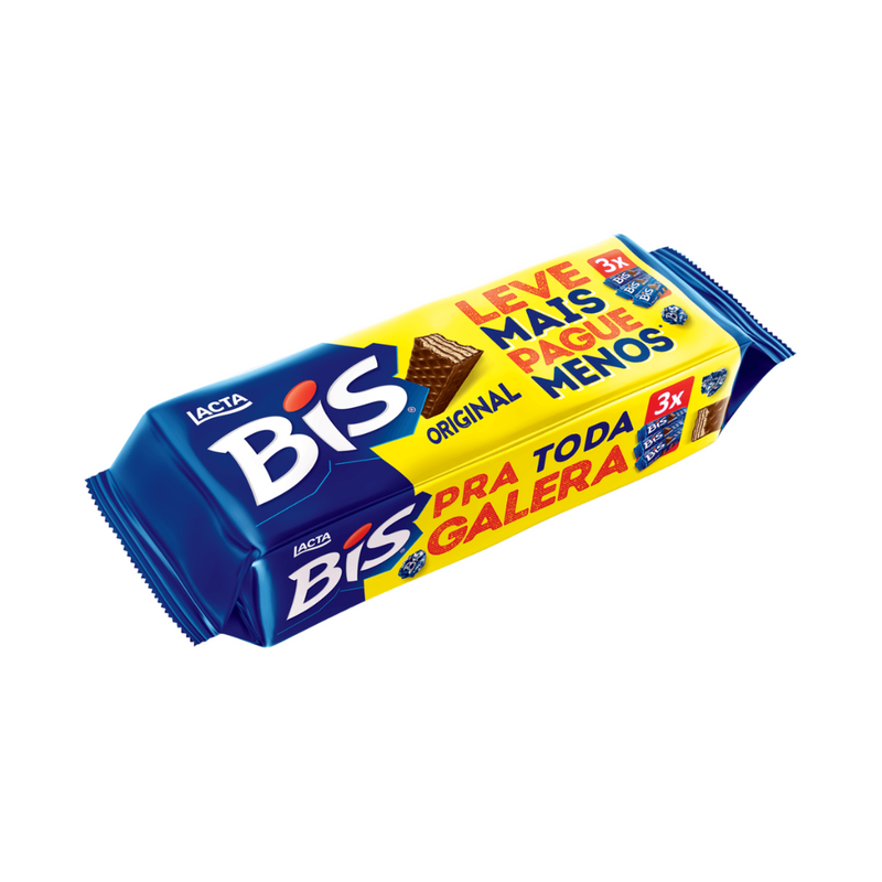 BIS MULTIPACK 3X100,8G AO LEITE