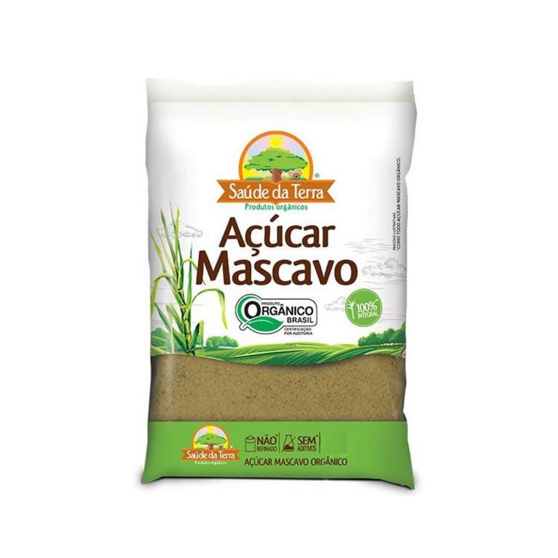 AÇÚCAR MASCAVO ORGÂNICO 400G