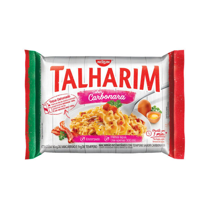 Macarrão Inst. Carb. Nissin Talharim Pacote 99g
