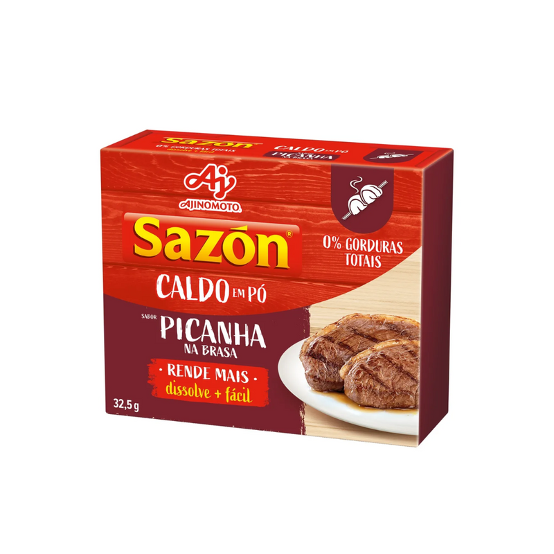 Caldo Em Pó Picanha Sazón 32,5 G