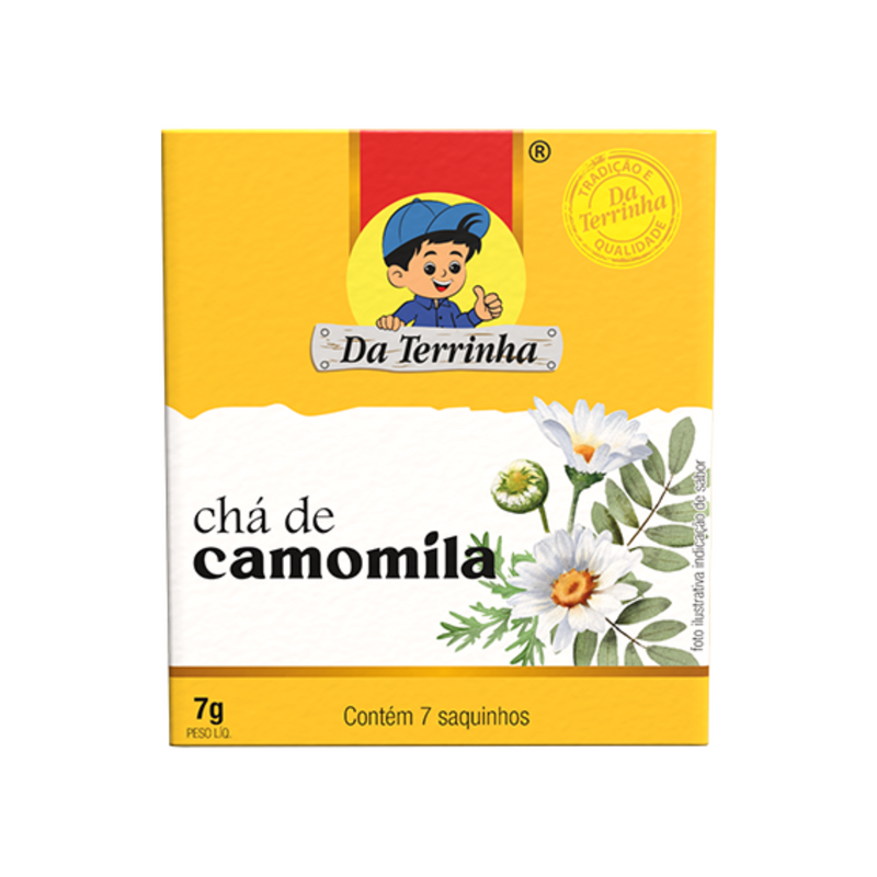 CHA DE CAMOMILA DA TERRINHA 10G - SÓ SHOPIFY