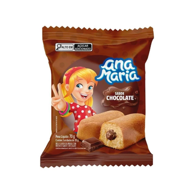 Bolinho Ana Maria Chocolate 70g