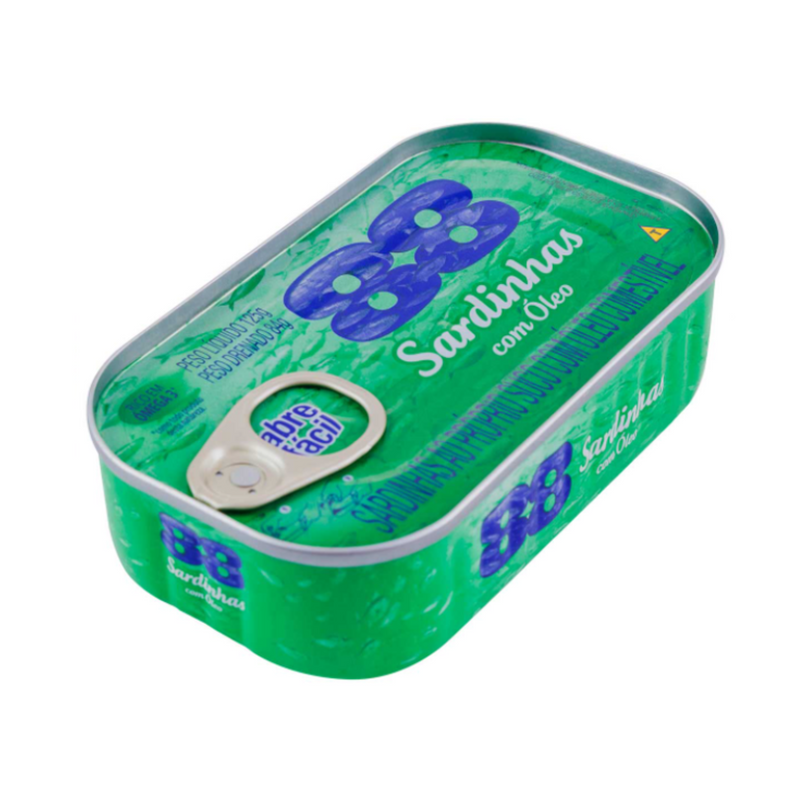 Sardinha 88 ao Óleo Lata 84g