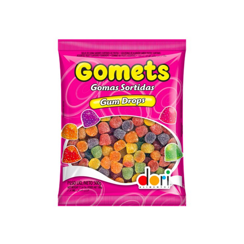 Bala Dori Gomets Sortido Sem Gluten 500 G