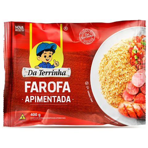 Farofa Apimentada Da Terrinha 400g
