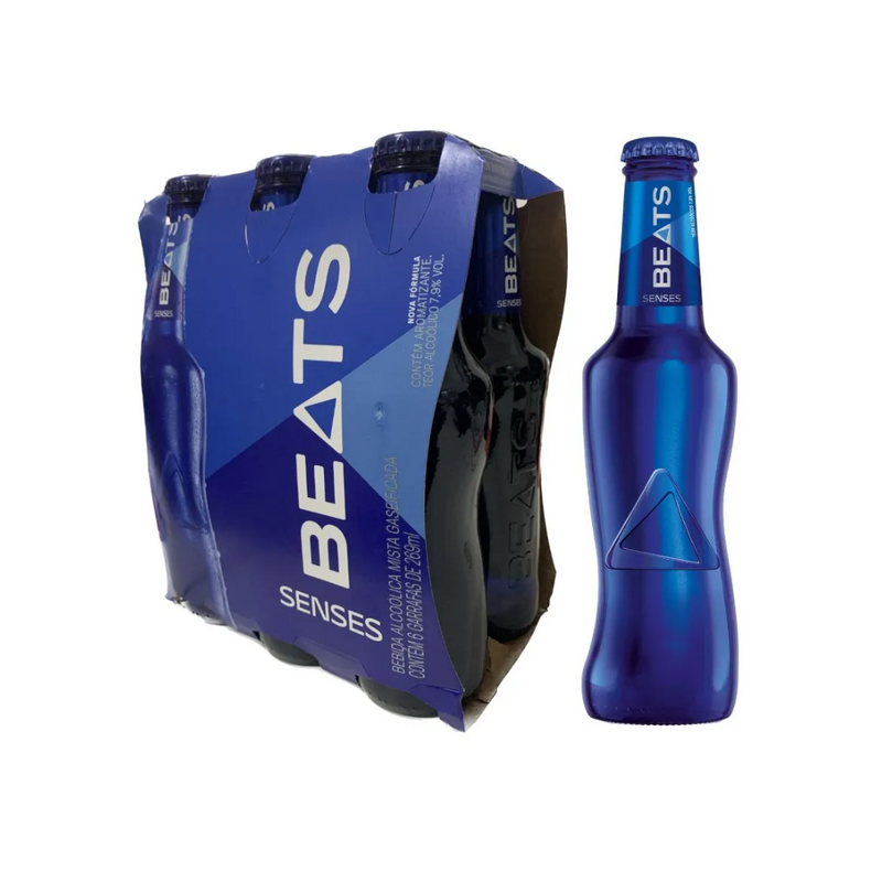 Skol Beats Senses Long Neck 269ml - 6 Unidades