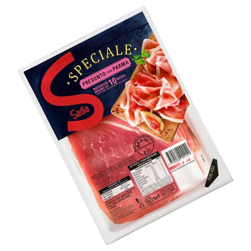 Presunto Parma Fatiado Sadia Speciale 100g