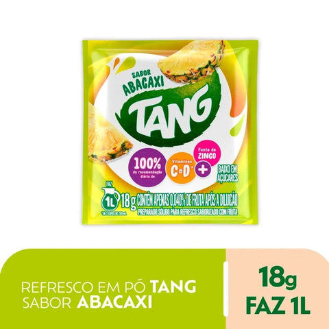 Refresco Em Pó Tang Abacaxi 18g