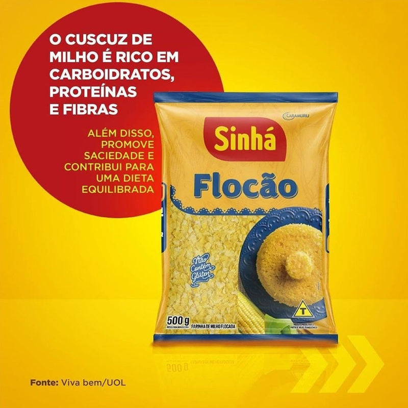 Flocão de Milho Sinhá 500g