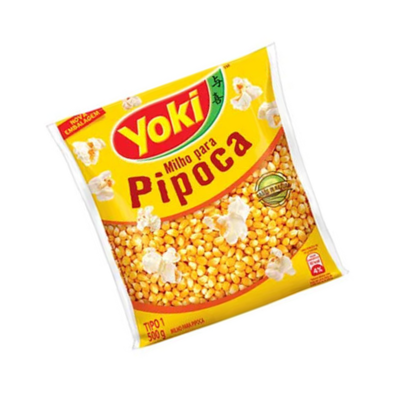 Milho Para Pipoca Yoki Tipo 500g