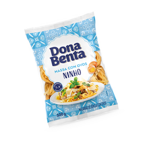 Macarrão Ninho Com Ovos Dona Benta 500g