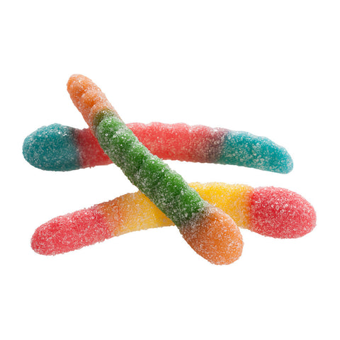 Bala Fini Gelatinas Minhocas Cítricas 90g