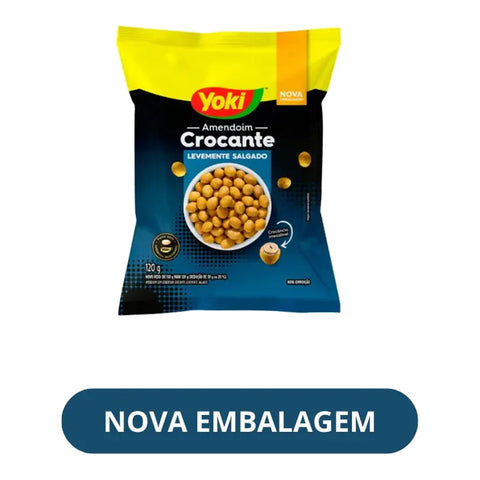 Amendoim Yoki Salgado Crocante 120g