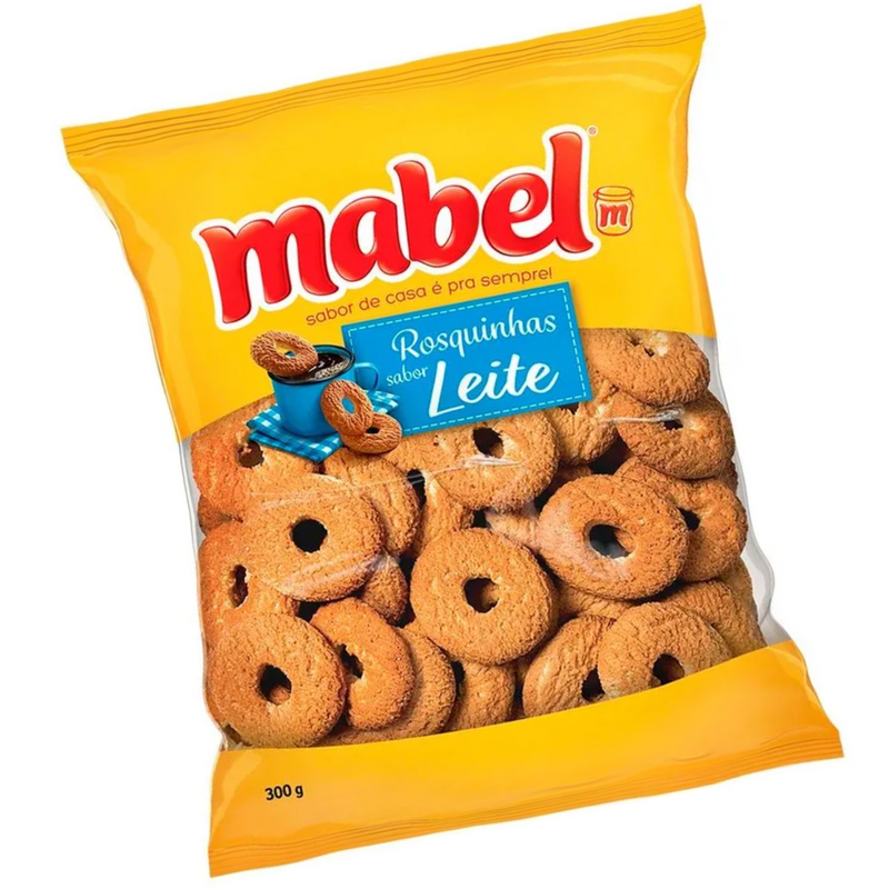 Biscoito Rosquinha Leite Mabel 300g