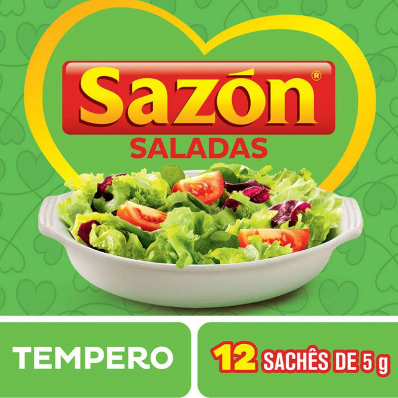 Tempero em pó sazón® para Saladas 60g