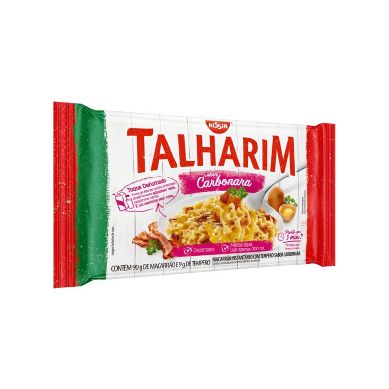 Macarrão Inst. Carb. Nissin Talharim Pacote 99g