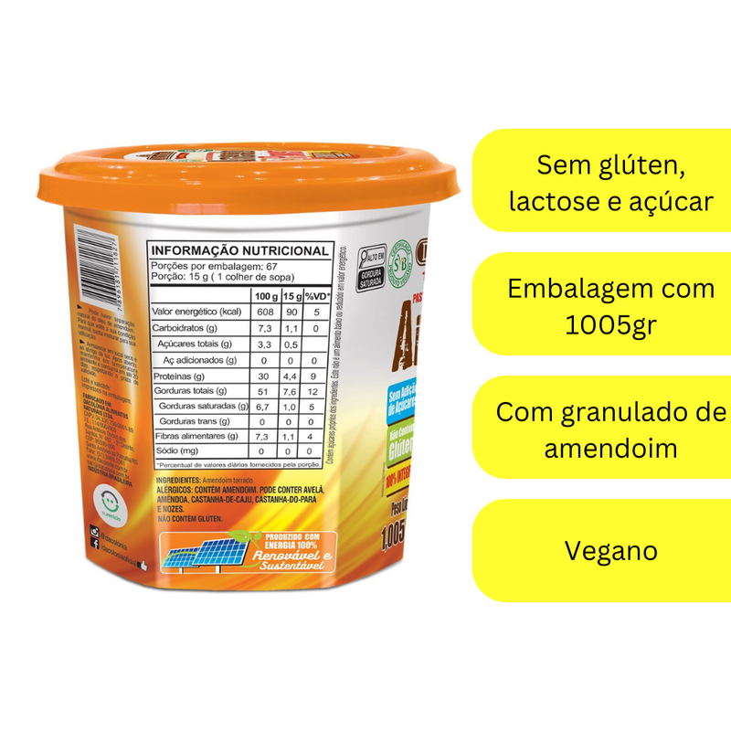 Amendopower Crunchy Pote DaColônia 1.005g