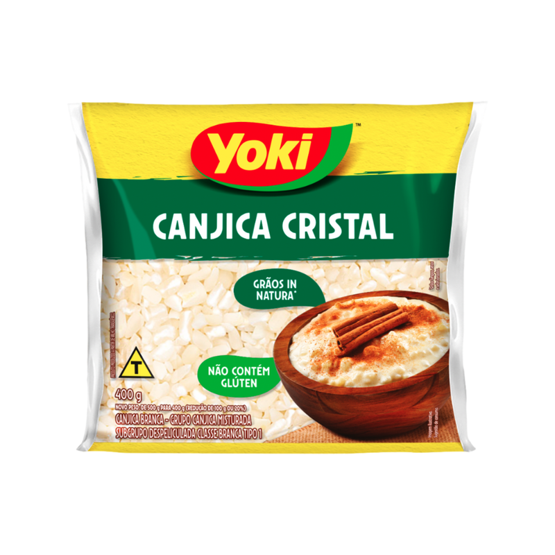 CANJICA CRISTAL YOKI 400G