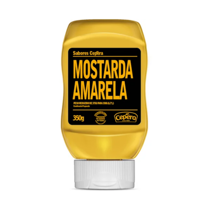 Mostarda Amarela Cepêra Food Truck 350g