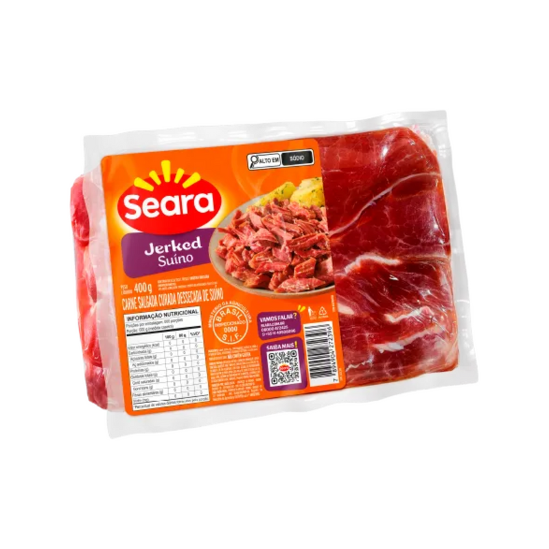 Carne Salgada Jerked Suíno Seara 400g