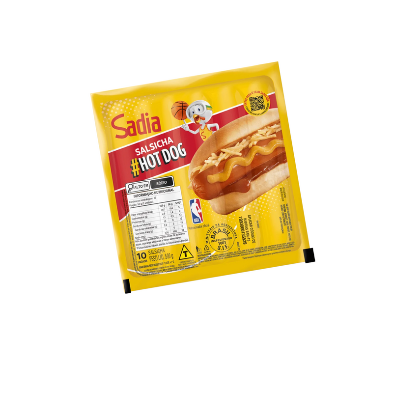 SALSICHA HOT DOG 500G SADIA
