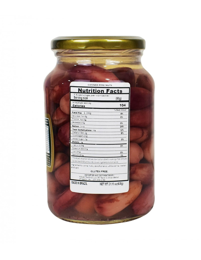 PINHAO TRADICIONAL EM CONSERVA RIELE 600G