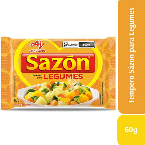 Tempero Em Pó Sazón® Sabor Legumes 60g