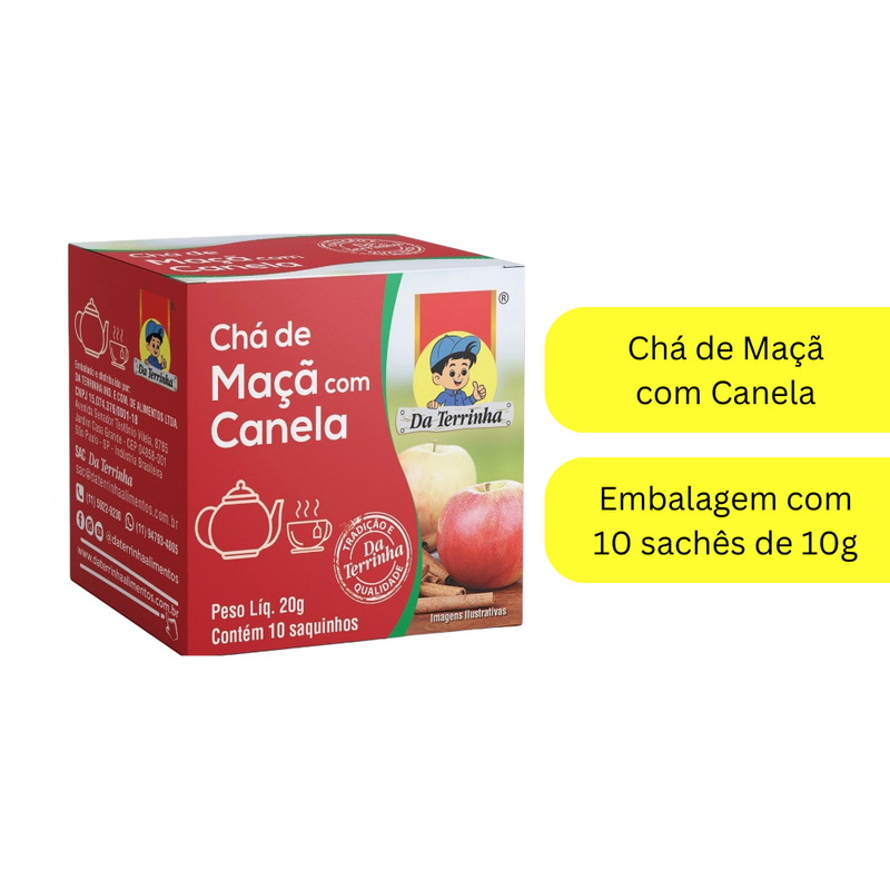 CHÁ DE MACA C/ CANELA DA TERRINHA 20G