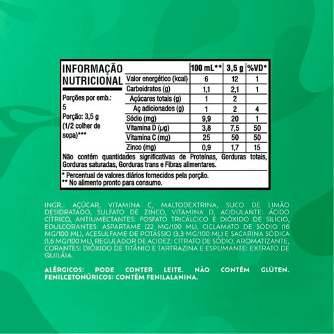 Refresco em Pó Tang Limão 18g