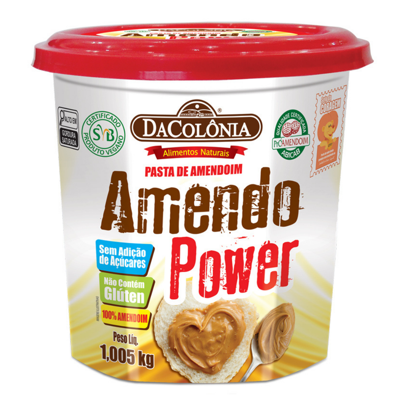 Amendopower Pasta De Amendoim Pote DaColônia 1.005g