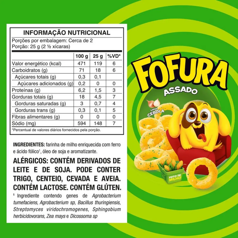 SALG LUCKY FOFURA 60G CEBOLA