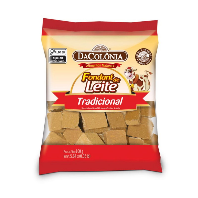 Fondant De Leite Dacolônia Doce De Leite 160g