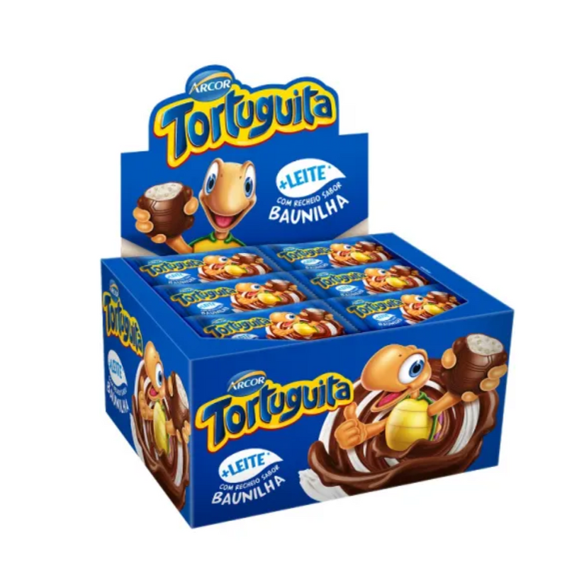 TORTUGUITA AO LEITE 15,5 GR - Display 24un