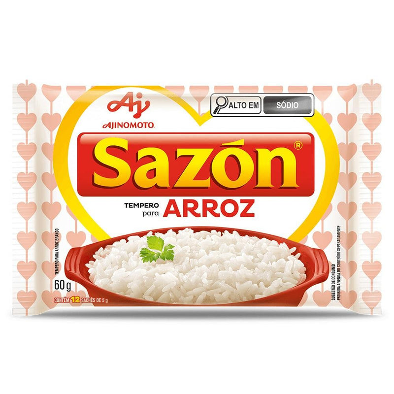 Tempero em pó sazón® para arroz 60g