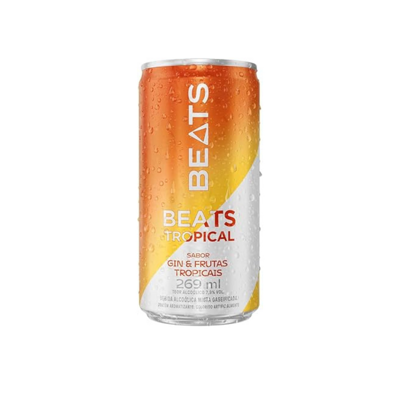 BEATS TROPICAL LT 269ML CX CARTAO C/8 NPAL