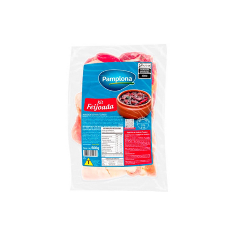 Ingredientes para Feijoada Pamplona Pacote 600g
