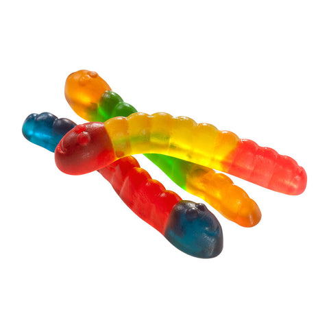 Bala de Gelatina Fini Minhocas 80g