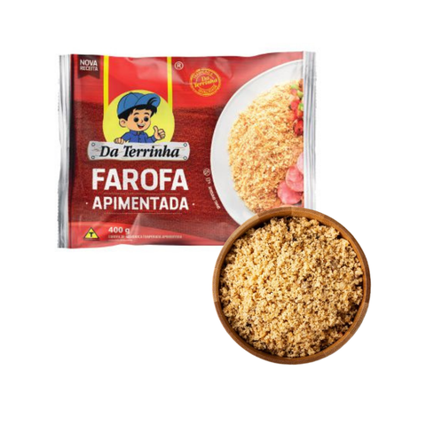 Farofa Pronta da Terrinha Apimentada 400g