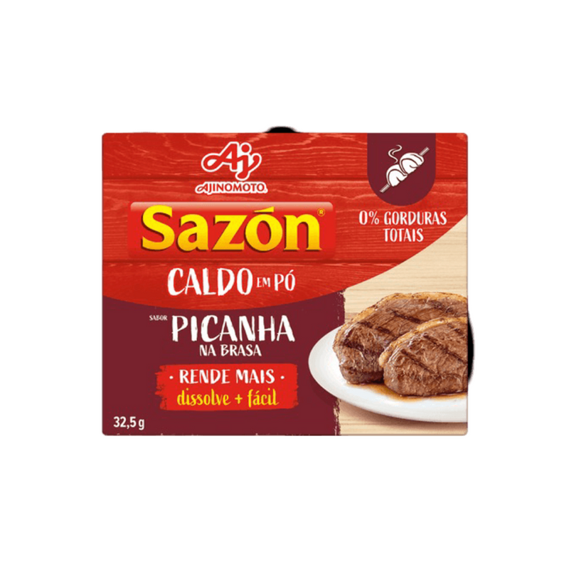 Caldo Em Pó Picanha Sazón 32,5 G