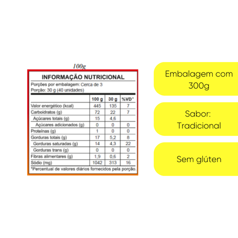 Biscoito De Polvilho 100gr Vale D'ouro