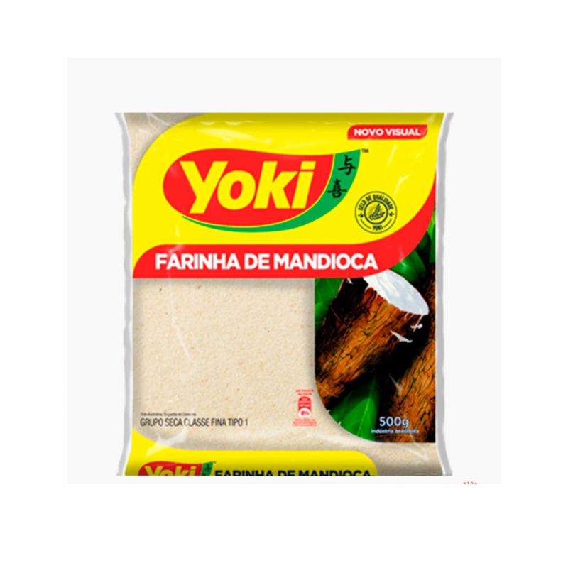 FARINHA MANDIOCA YOKI 500G