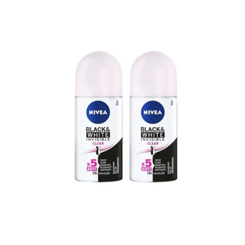 Kit Desod Antitranspirante Roll-On Nivea 50ml