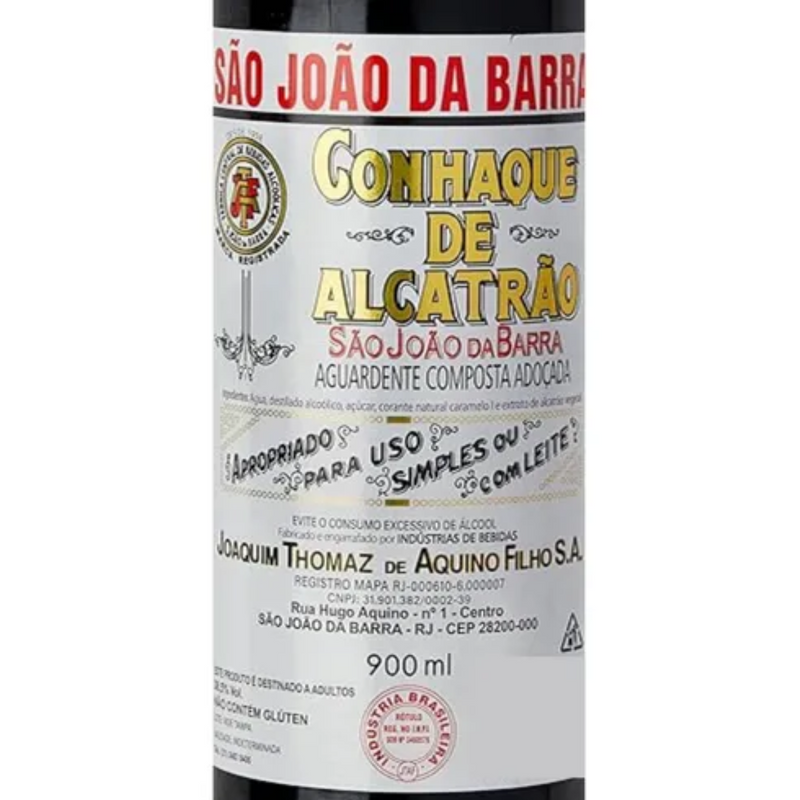 Conhaque São João da Barra 900ml