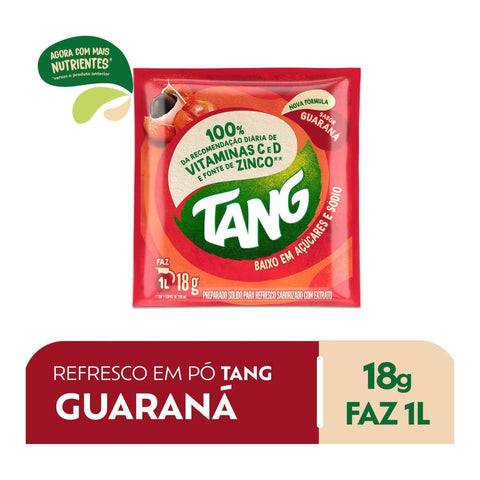 Refresco em Pó Tang Guaraná 18g