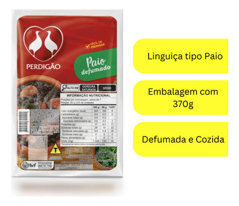 Linguiça Paio Perdigão 370g