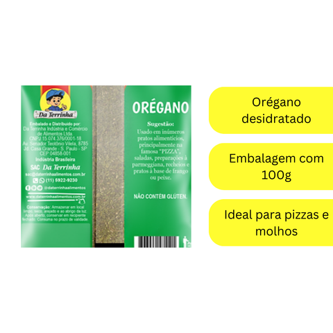 Orégano da Terrinha 100g
