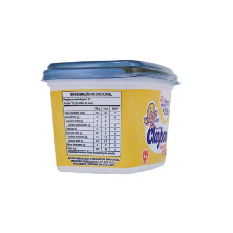 Margarina Cremosa com Sal Claybom Pote 500g